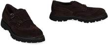Load image into Gallery viewer, Suede monk-strap shoes
