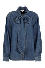 Load image into Gallery viewer, The Secretary denim blouse
