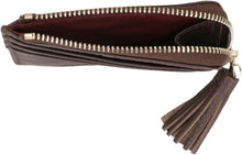Load image into Gallery viewer, Tassel Leather card holder
