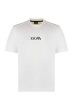 Load image into Gallery viewer, Cotton crew-neck T-shirt
