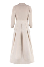 Load image into Gallery viewer, Midi dress with flared hem
