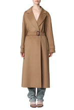 Load image into Gallery viewer, Ebano wool long coat
