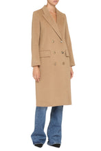 Load image into Gallery viewer, Elmi camel wool coat

