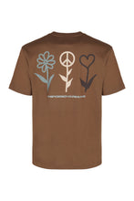Load image into Gallery viewer, Shitake Flower Peace Crew-neck t-shirt
