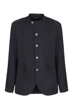 Load image into Gallery viewer, Stand-up collar cotton shirt
