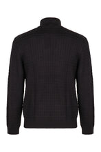 Load image into Gallery viewer, High collar zipped cardigan

