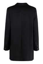 Load image into Gallery viewer, Emiro double-breasted camel-wool blazer
