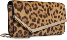 Load image into Gallery viewer, Emmie Calfhair clutch
