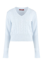 Load image into Gallery viewer, Cashmere V-neck sweater
