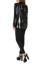 Load image into Gallery viewer, Essenza sequin blazer
