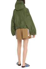 Load image into Gallery viewer, Khris Crop hooded windbreaker
