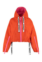 Load image into Gallery viewer, Khris Crop hooded windbreaker
