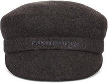 Load image into Gallery viewer, Cap with a wool visor and embroidered logo
