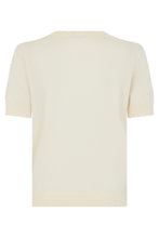 Load image into Gallery viewer, Short sleeve sweater with eagle embroidery
