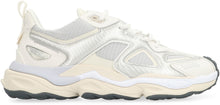 Load image into Gallery viewer, Satellite leather and fabric low-top sneakers

