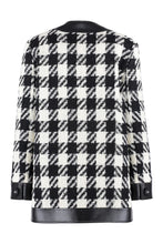 Load image into Gallery viewer, Houndstooth wool jacket
