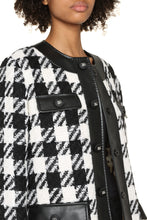 Load image into Gallery viewer, Houndstooth wool jacket
