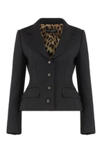 Load image into Gallery viewer, Stretch virgin wool blazer
