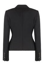 Load image into Gallery viewer, Stretch virgin wool blazer
