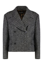 Load image into Gallery viewer, Double-breasted wool jacket
