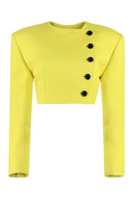 Load image into Gallery viewer, Wool single-breasted blazer
