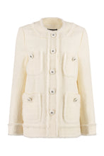 Load image into Gallery viewer, Wool blend tweed jacket
