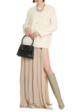Load image into Gallery viewer, Wool blend tweed jacket
