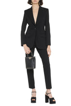 Load image into Gallery viewer, Wool single-breasted blazer
