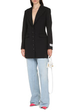 Load image into Gallery viewer, Turlington single-breasted technical jersey blazer
