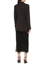 Load image into Gallery viewer, Wool pinstripe blazer
