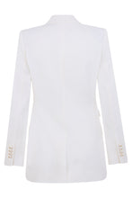 Load image into Gallery viewer, Elegant white blazer jacket for any occasion
