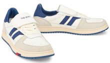 Load image into Gallery viewer, Leather sneakers with stripes
