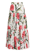 Load image into Gallery viewer, Floral print maxi skirt
