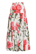 Load image into Gallery viewer, Floral print maxi skirt
