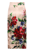 Load image into Gallery viewer, Printed satin skirt
