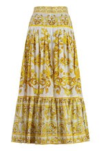 Load image into Gallery viewer, Printed poplin skirt
