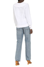 Load image into Gallery viewer, Maxi collar cotton shirt
