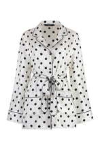Load image into Gallery viewer, Printed silk pajama blouse
