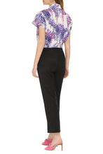 Load image into Gallery viewer, Printed cotton crop-shirt
