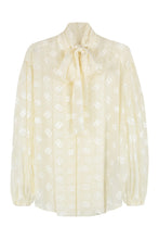 Load image into Gallery viewer, Printed satin blouse
