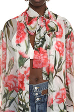 Load image into Gallery viewer, Printed silk blouse
