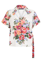 Load image into Gallery viewer, Floral silk shirt
