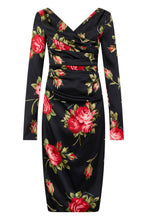 Load image into Gallery viewer, Midi floral dress

