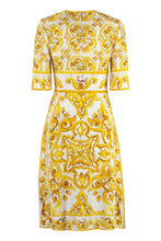 Load image into Gallery viewer, Printed silk dress

