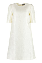 Load image into Gallery viewer, Floral jacquard fabric dress
