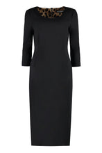 Load image into Gallery viewer, Virgin wool midi dress
