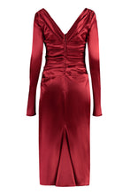 Load image into Gallery viewer, Satin midi dress
