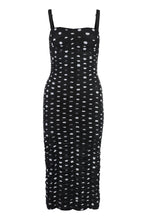 Load image into Gallery viewer, Draped midi dress
