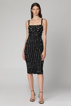 Load image into Gallery viewer, Draped midi dress
