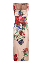 Load image into Gallery viewer, Printed satin dress
